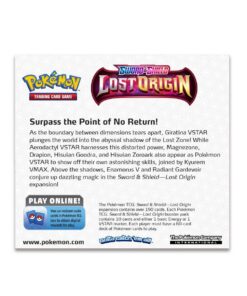 Alternative view of Pokemon TCG Sword and Shield Lost Origin Booster Display Box (36 Packs) ENG