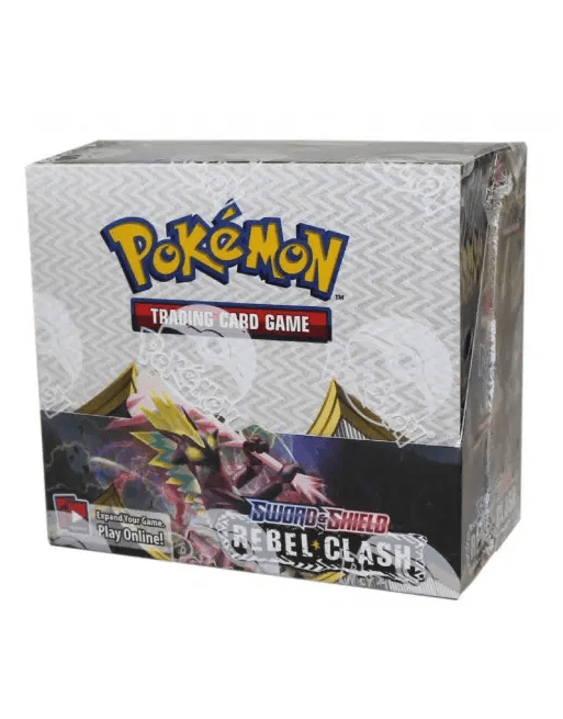 Pokemon TCG Sword and Shield Rebel Clash Booster Display Box (36 Packs) ENG