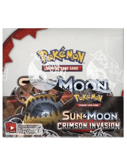 Pokemon TCG Sun and Moon Crimson Invasion Booster Display Box (36 Packs) ENG