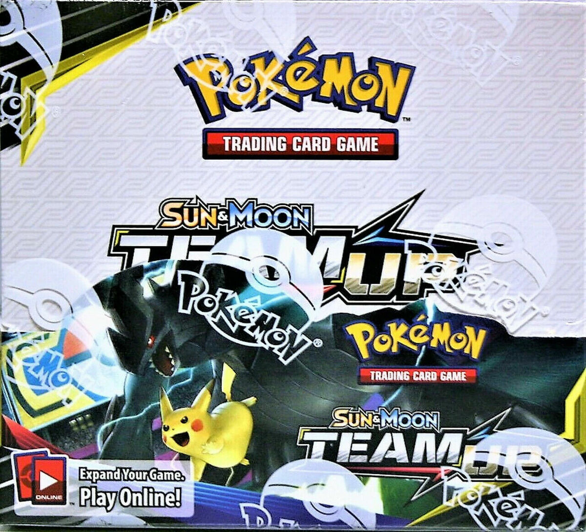 Pokemon TCG Sun and Moon Team Up Booster Display Box (36 Packs) ENG