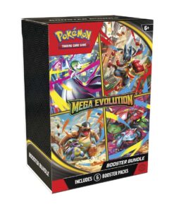 Pokemon TCG: Mega Evolution Booster Bundle (6 Packs)