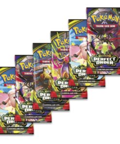 Pokemon TCG Mega Evolution Perfect Order Booster Bundle (6 Packs) ENG