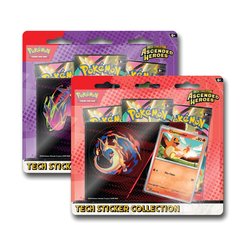 Pokemon TCG: Mega Evolution Ascended Heroes Tech Sticker Collection (Styles Vary) ENG