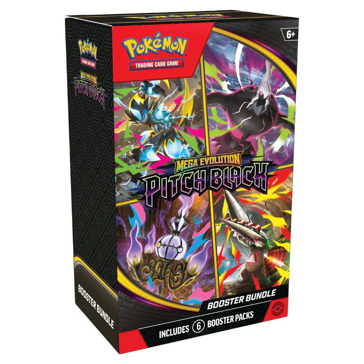 Pokemon TCG Mega Evolution: Pitch Black Booster Bundle (6 Pack) (ENG)