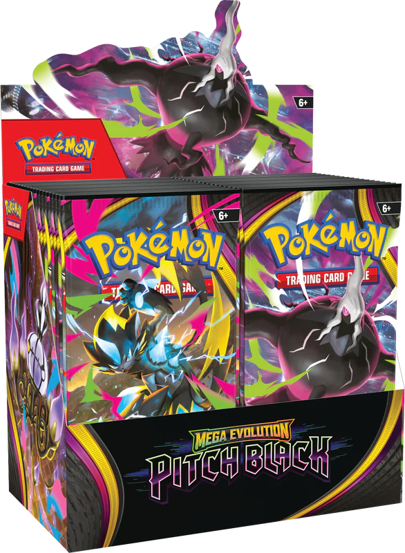 Pokemon TCG Mega Evolution ME05 Pitch Black Booster Box Display ENG