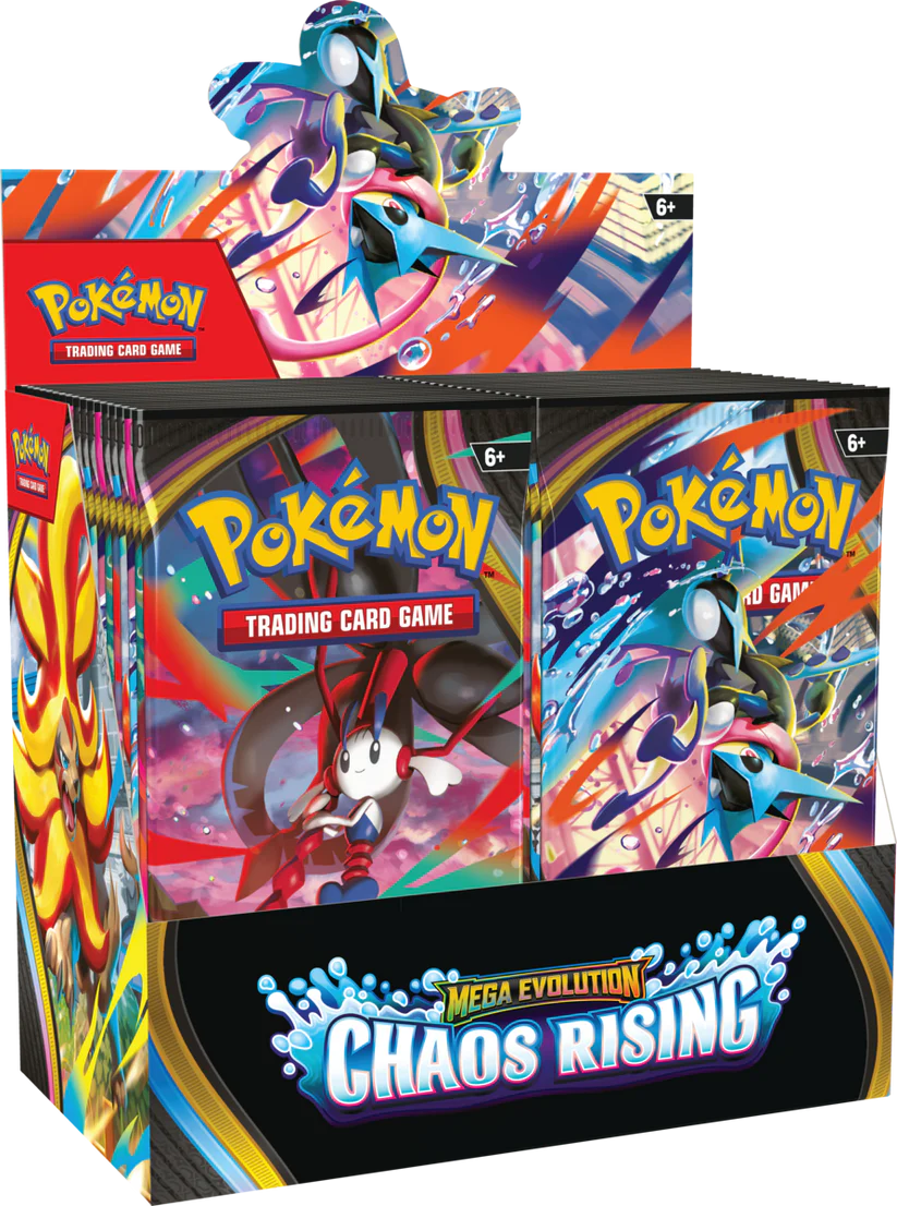 Pokemon TCG: Mega Evolution Chaos Rising - Booster Box Display