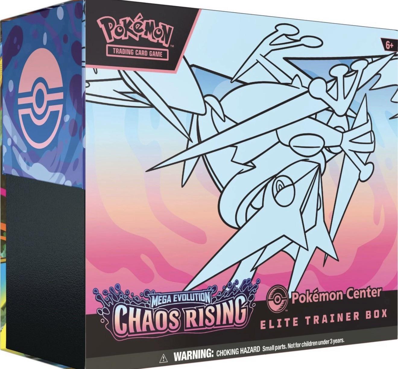 Pokemon TCG: Mega Evolution Chaos Rising Pokémon Center Elite Trainer Box