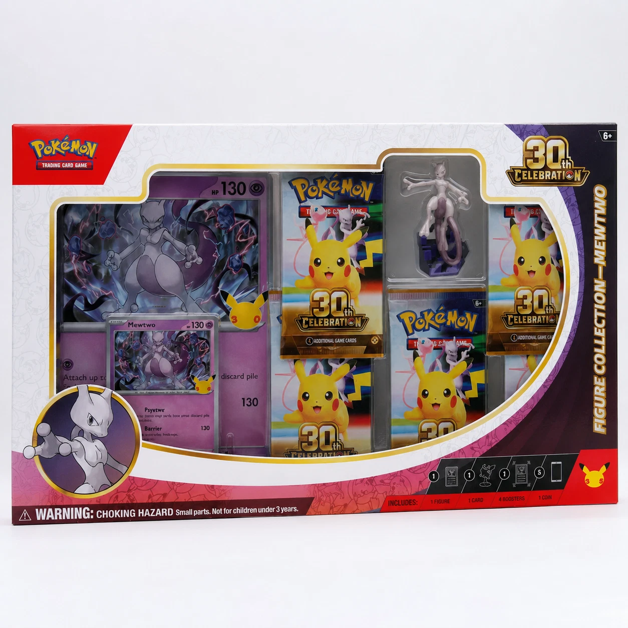 Pokémon TCG: Mewtu Figure-Collection 30th Anniversary (EN)