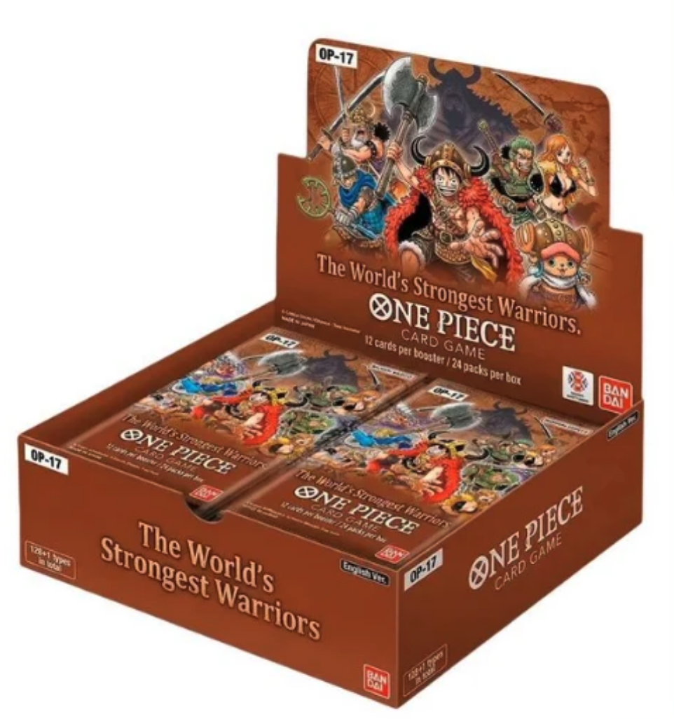 One Piece Card Game The World's Strongest Warriors Booster Box OP17 English