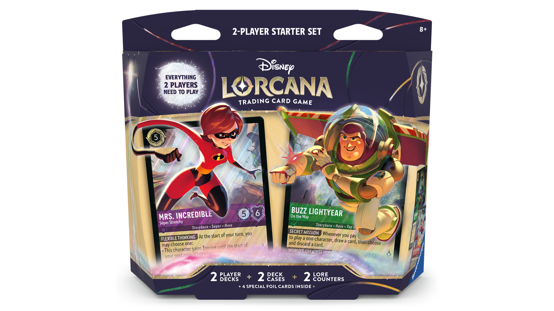 Disney Lorcana TCG Wilds Unknown 2-Player Starter Set English