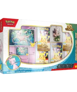 English Pokémon TCG 30th Celebration Mew Figure Collection sealed box