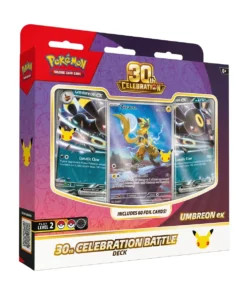 English Pokémon TCG 30th Celebration Umbreon ex Battle Deck sealed box