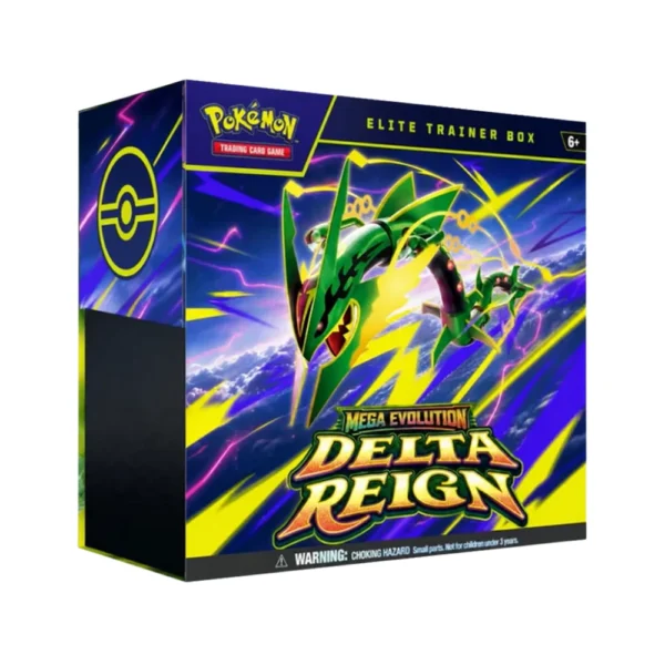 English Pokemon TCG Mega Evolution Delta Reign Elite Trainer Box English sealed product packaging