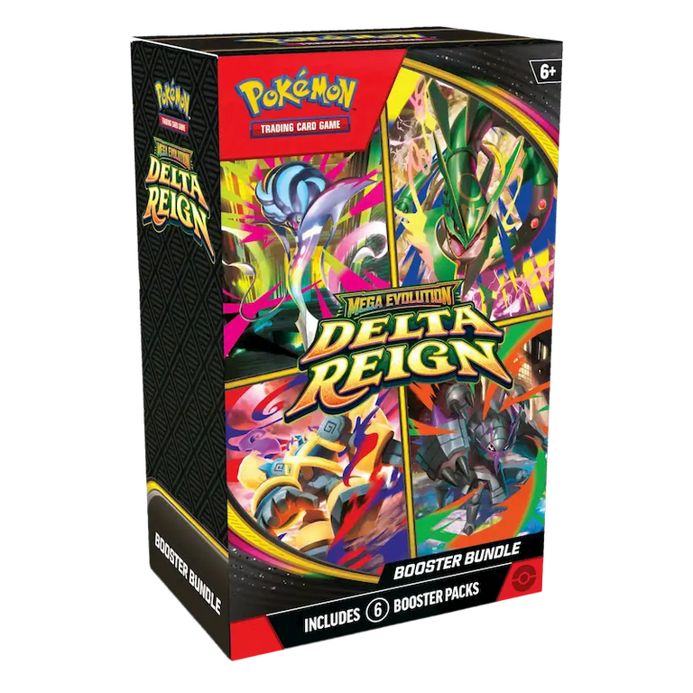 English Pokemon TCG Mega Evolution Delta Reign Booster Bundle English sealed product packaging