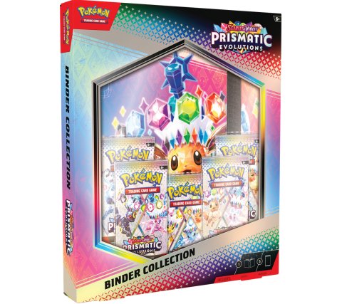 Pokemon TCG Scarlet and Violet Prismatic Evolutions Binder Collection English sealed packaging