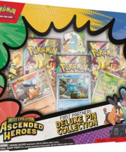 Pokemon TCG Mega Evolution - Ascended Heroes: First Partners Deluxe Pin Collection English