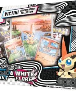 Pokemon TCG Scarlet & Violet Black Bolt and White Flare Illustration Collection: Victini English