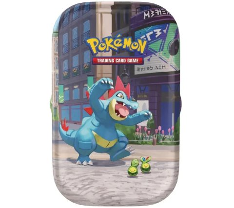 Pokemon TCG Lumiose City Mini Tin: Feraligatr & Budew English