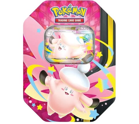 Pokemon TCG Mega Moonlit ex Tin: Clefable ex English