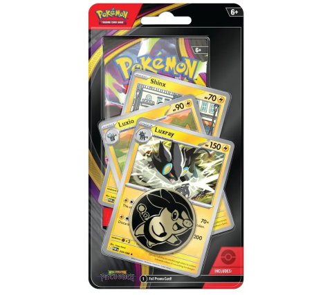 Pokemon TCG Mega Evolution - Pitch Black Premium Checklane Blister: Luxray English