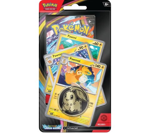 Pokemon TCG Mega Evolution - Chaos Rising Premium Checklane Blister: Pawmot English