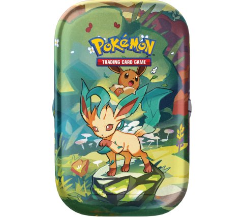 Pokemon TCG Scarlet & Violet Prismatic Evolutions Mini Tin: Leafeon English