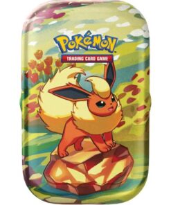 Pokemon TCG Scarlet & Violet Prismatic Evolutions Mini Tin: Flareon English