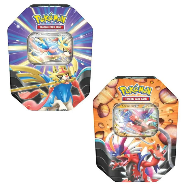 Pokemon TCG Slashing Legends Tin (1 Tin — Styles Vary) English