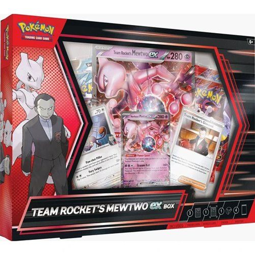 Pokemon TCG Team Rocket’s Mewtwo ex Box English