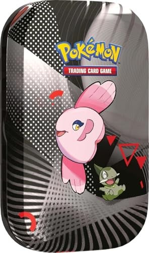 Pokemon TCG Black Bolt and White Flare Mini Tin (1 Tin — Styles Vary) English