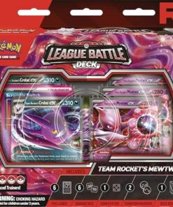 Pokemon TCG Rocket's Mewtwo ex League Battle Deck English