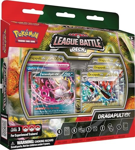 Pokemon TCG Dragapult ex League Battle Deck English