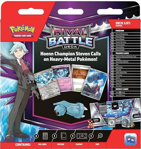 Pokemon TCG Rival Battle Deck Marnie or Steven (1 Deck — Styles Vary) English