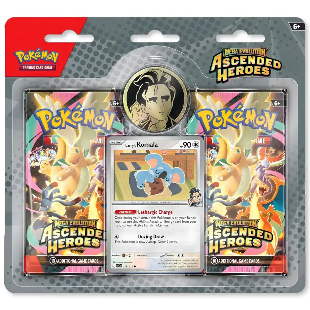 Pokemon TCG Ascended Heroes Collection Larry English