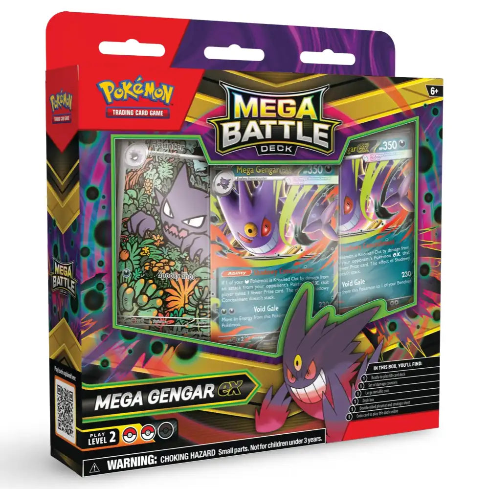 Pokemon TCG Mega Gengar ex Mega Battle Deck English