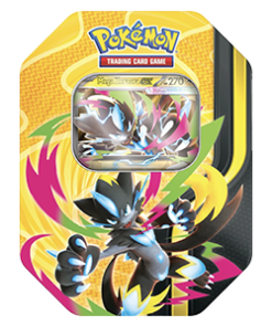 Pokemon TCG Mega Forces Tins: Mega Zeraora ex Tin English