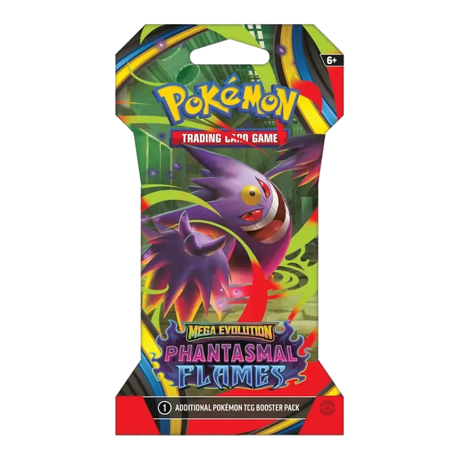 Pokemon TCG Phantasmal Flames Sleeved Booster Pack English