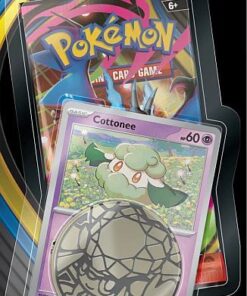 Pokemon TCG Card Game - ME02 Phantasmal Flames Checklane blister (Random Whimsicott or Cottonee) English