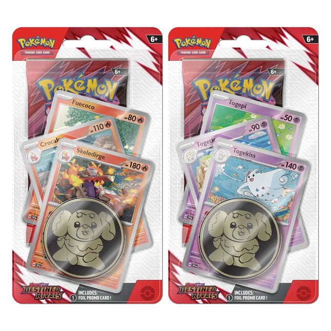 Pokemon TCG Destined Rivals Premium Blister Pack (Styles Vary) English
