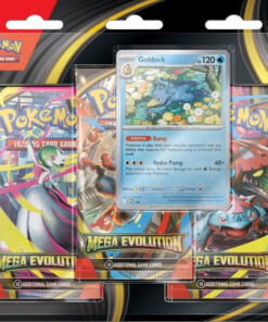 Pokemon TCG Mega Evolution 3 Pack Blister (Styles Vary) English
