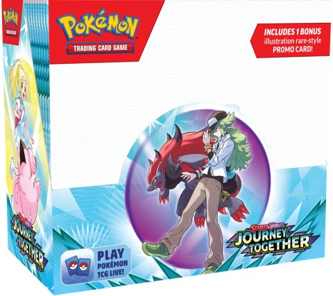 Pokemon TCG Journey Together Enhanced Booster Box (36 Packs + Promo) English