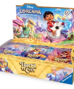 PREORDER – Disney Lorcana TCG Hyperia City Booster Box (24 boosters) English
