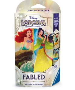 Disney Lorcana TCG Fabled Starter Deck: Ariel & Mulan English