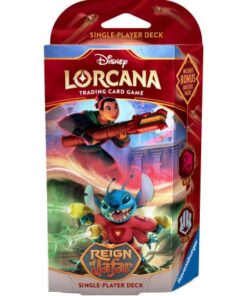 Disney Lorcana TCG Reign of Jafar Starter Deck: Mulan & Stitch English