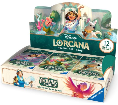 Disney Lorcana TCG Archazia's Island Booster Box (24 boosters) English