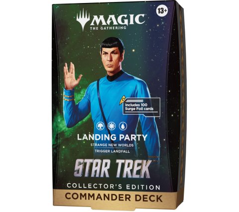 PREORDER – Magic: The Gathering Star Trek Collector's Edition Commander Deck: Landing Party English