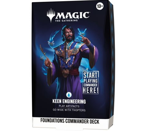 Magic: The Gathering Foundations Commander Deck: Keen Engineering English