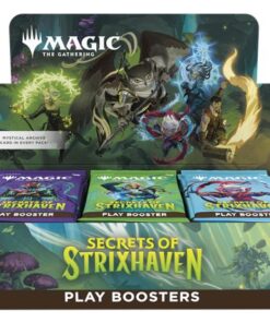 Magic: The Gathering Secrets of Strixhaven Play Booster Box (30 boosters) English