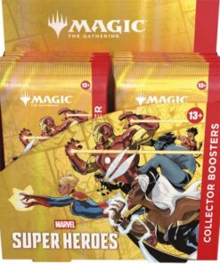 Magic: The Gathering Marvel Super Heroes Collector Booster Box (12 boosters) English