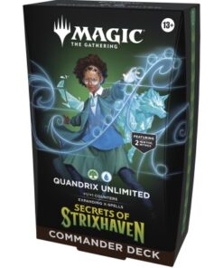 Magic: The Gathering Secrets of Strixhaven Commander Deck: Quandrix Unlimited English